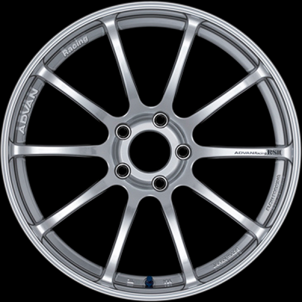Advan RSII 19x10 40 5x130 Hyper Silver Advan Wheels