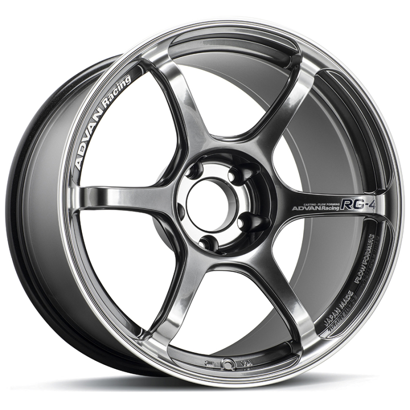 Advan RG-4 17×8 37 5×114.3 Racing Hyper Black at Advan Wheels