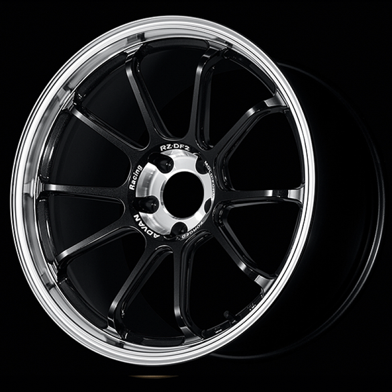 Advan RZ-DF2 20×9 40 5×112 Diamond Cut and Racing Titanium Black at Advan Wheels