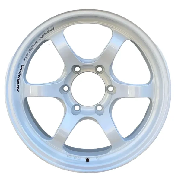 Advan RG-D2 for truck 17X8.5 -10 6x139.7 - Racing White Advan Wheels