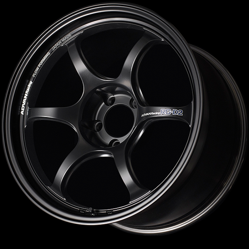 Advan RG-D2 18×8 48 5×112 Semi Gloss Black at Advan Wheels