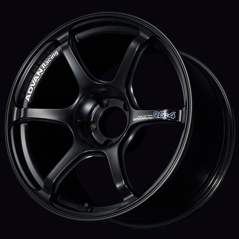 Advan RG-4 17×8 48 5×100 Semi Gloss Black at Advan Wheels