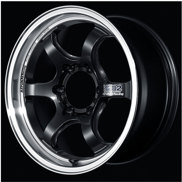 Advan GT 20x11.5 53 5x130 Racing Titanium Black Advan Wheels