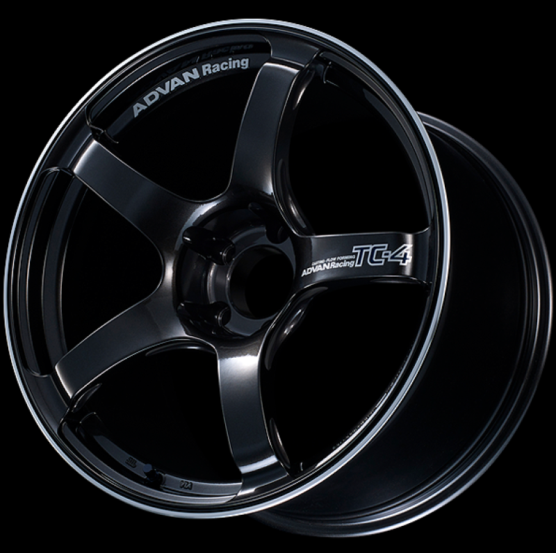 Advan TC4 18×9.5 +12 5-114.3 Racing Black Gunmetallic and Ring Wheel at Advan Wheels