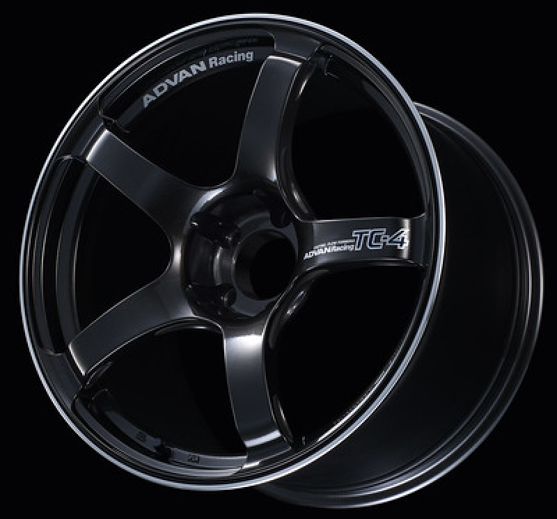 Advan TC4 17×8.0 +45 5-100 Black Gunmetallic & Ring Wheel at Advan Wheels