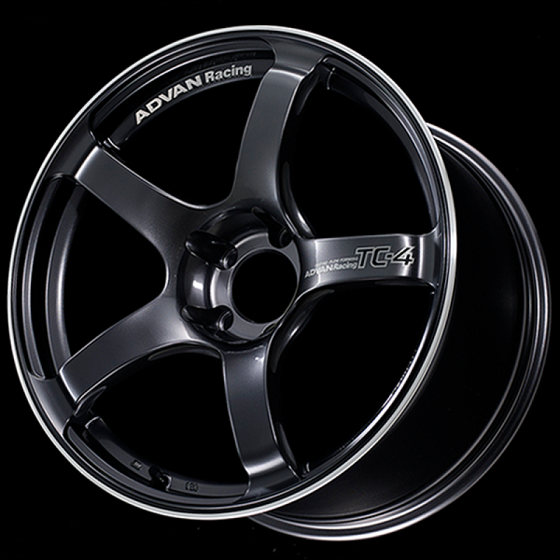 Advan TC4 18×8.5 +31 5-114 Racing Black Gunmetallic & Ring Wheel at Advan Wheels