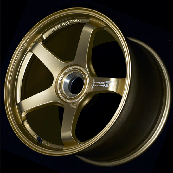 Advan GT 19x12 47 Center Lock Racing Brass Gold Advan Wheels