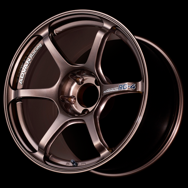 Advan RG-4 17x9.5 50 5x114.3 Racing Copper Bronze Advan Wheels