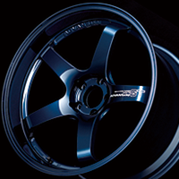Advan GT Premium Version (Center Lock) 21x12.0 +59 Racing Titanium Blue Wheel Advan Wheels