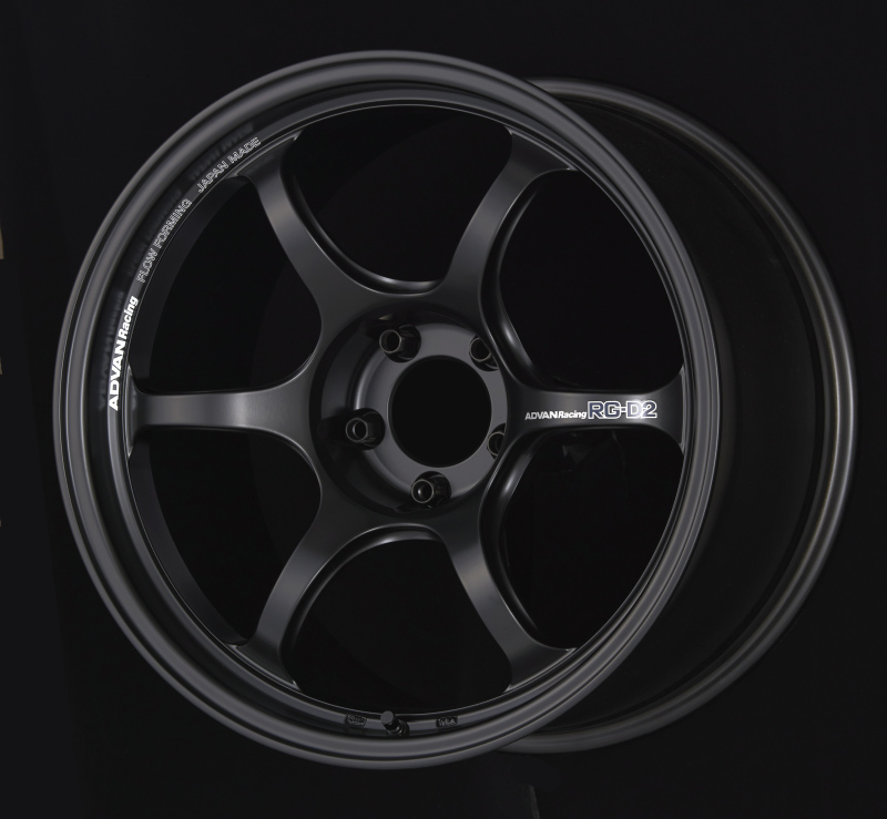 Advan RG-D2 17×9.0 +45 5-114.3 Semi Gloss Black Wheel at Advan Wheels