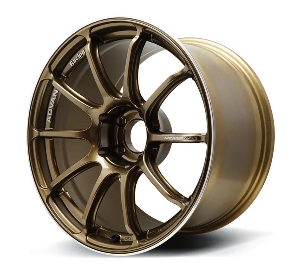 Advan RSIII 18×8.5 +38 5-114.3 Umber Bronze Metallic & Ring Wheel at Advan Wheels