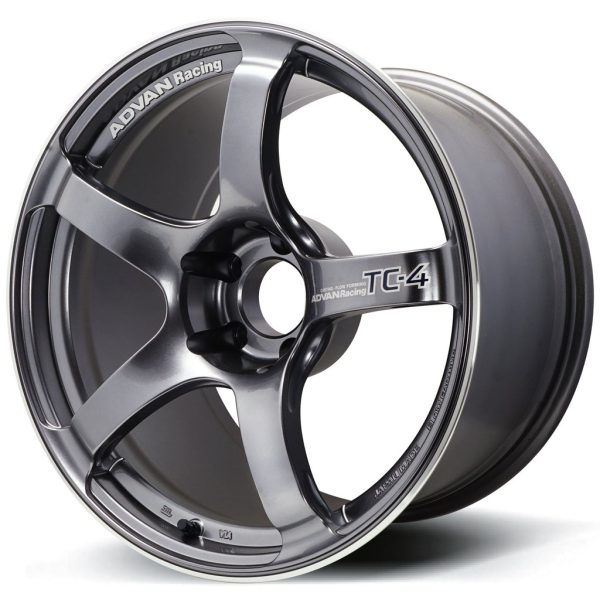 Advan TC4 18x8.5 +45 5-114.3 Racing GunMetallic Wheel Advan Wheels