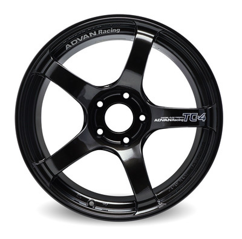 Advan TC4 16×8.0 +38 4-100 Black Gunmetallic Wheel (No Ring) at Advan Wheels