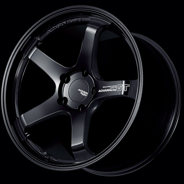 Advan GT 21x10.5 19 5x112 Racing Gloss Black Advan Wheels