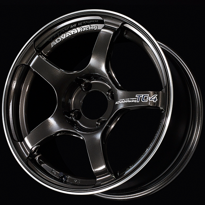 Advan TC4 16×7.5 35 4×100 Black Gun Metallic at Advan Wheels