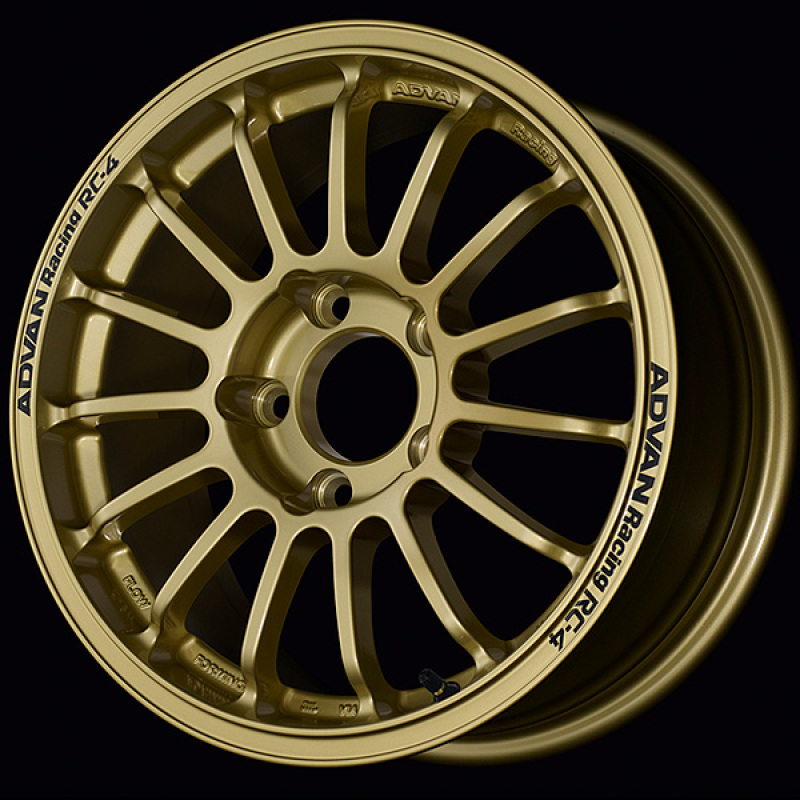 Advan RC-4 15×6 40 4×100 Rally Gold at Advan Wheels