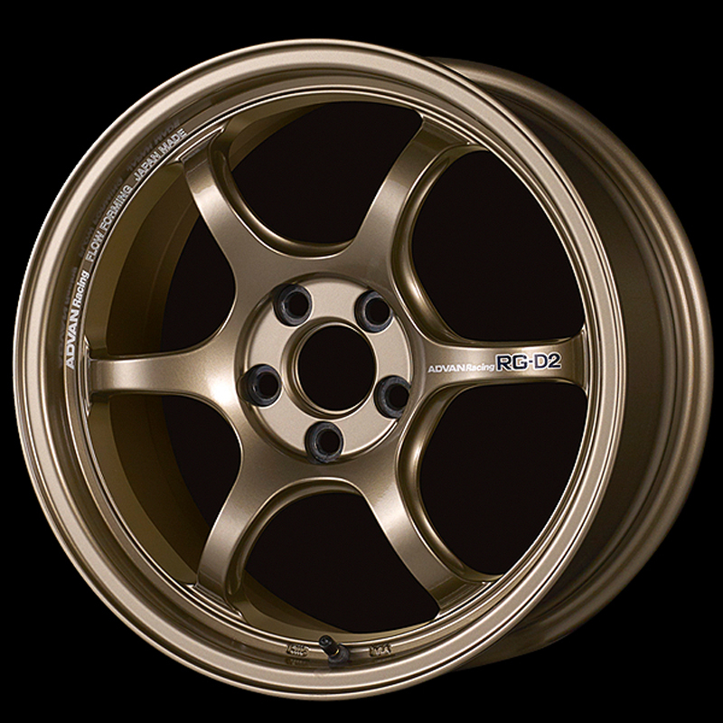 Advan RG-D2 15×8 35 4×100 Bronze at Advan Wheels