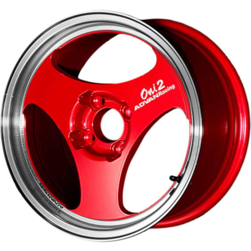 Advan ONI2 15×8 30 4×100 Machining & Racing Candy Red at Advan Wheels