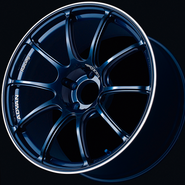 Advan RZII 17x8 45 5x100 Racing Indigo Blue Advan Wheels