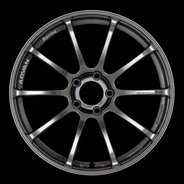 Advan RSII 17x9 29 5x98 Racing Hyper Black Advan Wheels