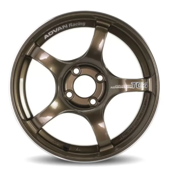 Advan TC4 15x8 38 4x100 Umber Bronze Advan Wheels