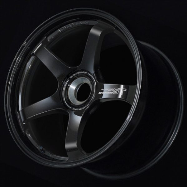 Advan GT 19x9 55 5x130 Racing Titanium Black Advan Wheels