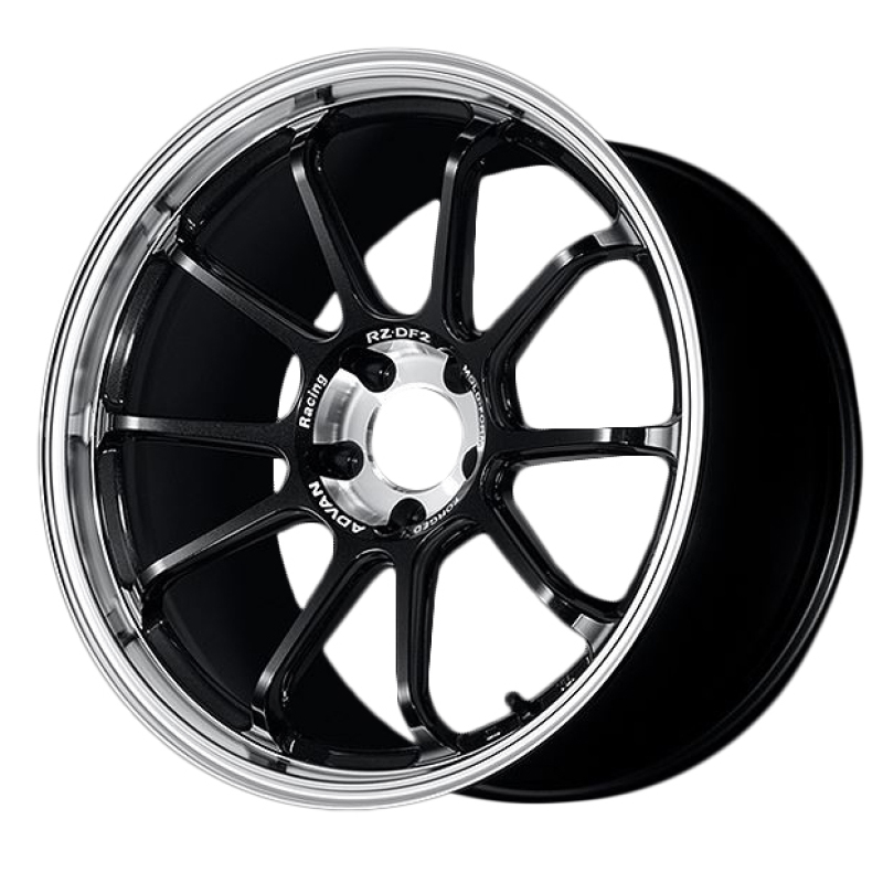 Advan RZ-DF2 19×9.5 22 5×120 Diamond Cut and Racing Titanium Black at Advan Wheels