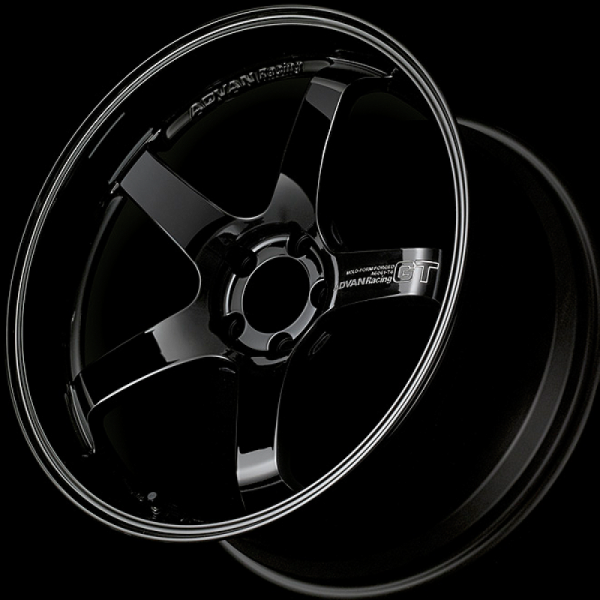 Advan GT Premium Version 21x12 +45 5-120 Racing Gloss Black Wheel Advan Wheels