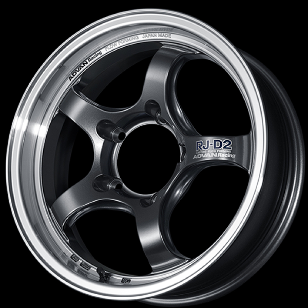 Advan RG-D2 17x8.5 -10MM 6-139.7 Machining & Racing Gun Metallic Wheel Advan Wheels