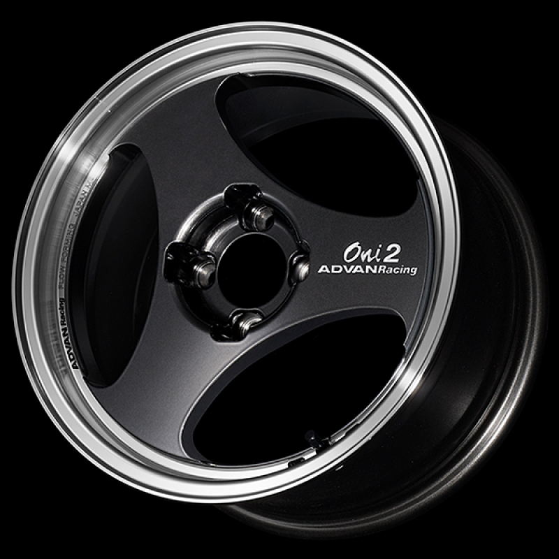 Advan ONI2 14×5 44 4×100 Machining and Black Gunmetallic at Advan Wheels