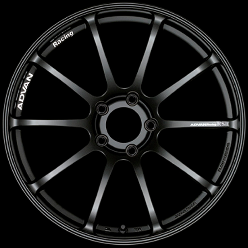 Advan RSII 17×9 29 5×98 Semi Gloss Black at Advan Wheels