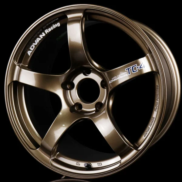 Advan TC4 18x9.5 +38 5-120 Umber Bronze Wheel Advan Wheels