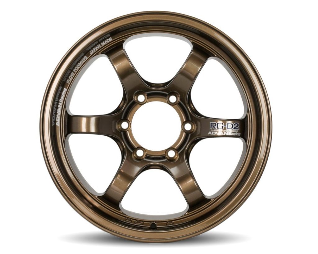 Advan RG-D2 for truck 17X8.5 -10 6×139.7 – Racing Gold Metallic at Advan Wheels
