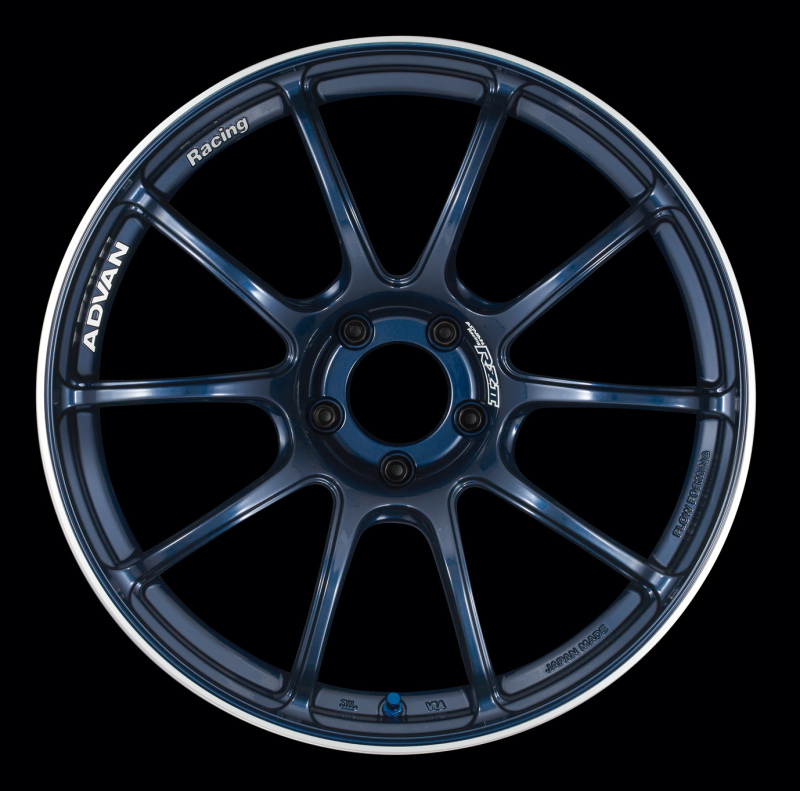 Advan RZII 17×8.5 +31 5-114.3 Racing Indigo Blue Wheel at Advan Wheels