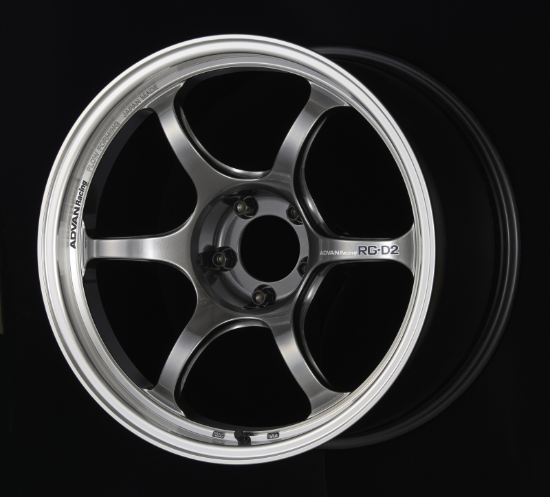 Advan RG-D2 16×6.5 +38 4-100 Machining & Racing Hyper Black Wheel at Advan Wheels