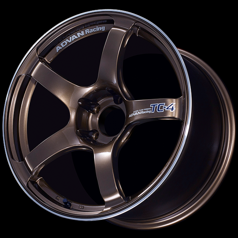 Advan TC4 15×8.0 +28 4-100 Racing Umber Bronze Wheel W/ Ring at Advan Wheels