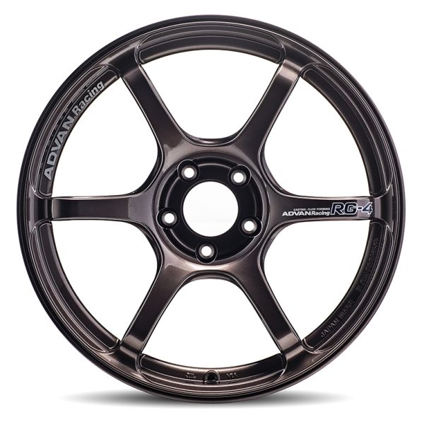 Advan RG-4 18x8.5 +50 5-114.3 Racing Copper Bronze Wheel Advan Wheels