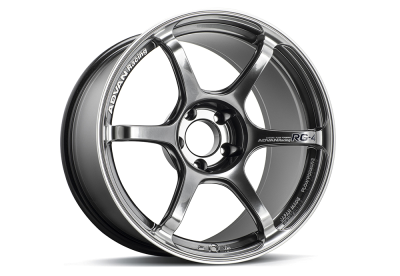 Advan RG-4 18×11 +15 5-114.3 Racing Hyper Black & Ring Wheel at Advan Wheels