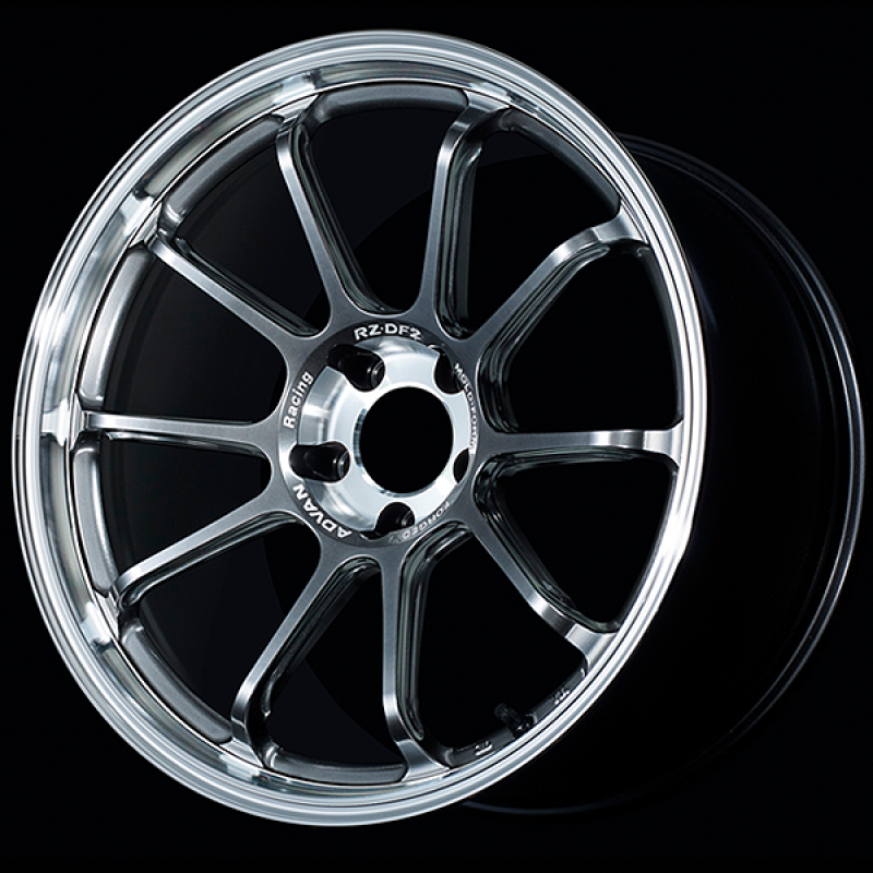 Advan RZ-DF2 19×9 22 5×120 Diamond Cut and Hyper Platinum Black at Advan Wheels