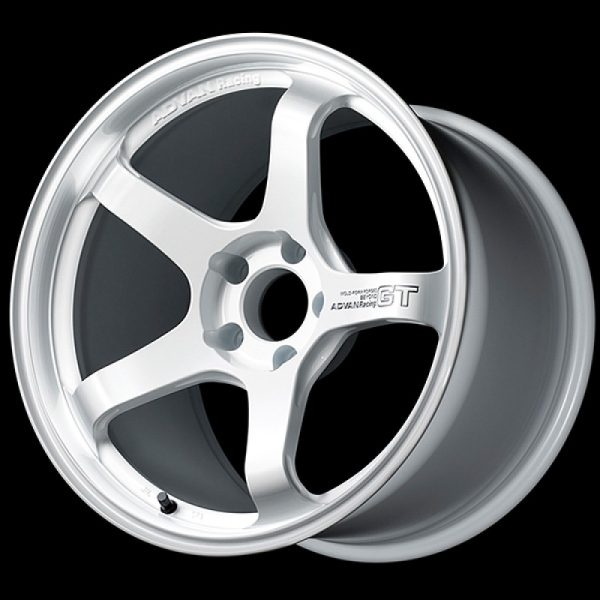 Advan GT Beyond 17x8  4x100 Racing White Advan Wheels