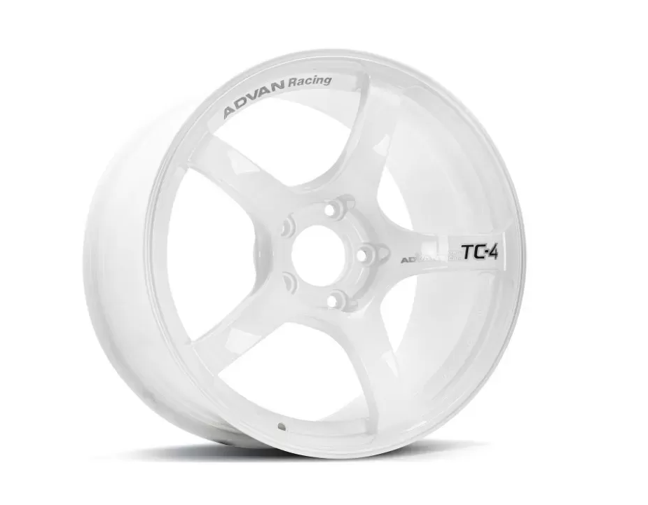 Advan TC4 16×7.0 +44 5-114.3 Racing White Metallic & Ring Wheel at Advan Wheels