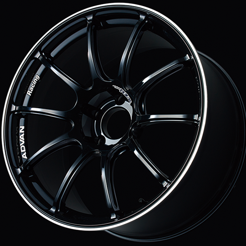 Advan RZII 17×7.5 +38 4-100 Racing Gloss Black Wheel at Advan Wheels