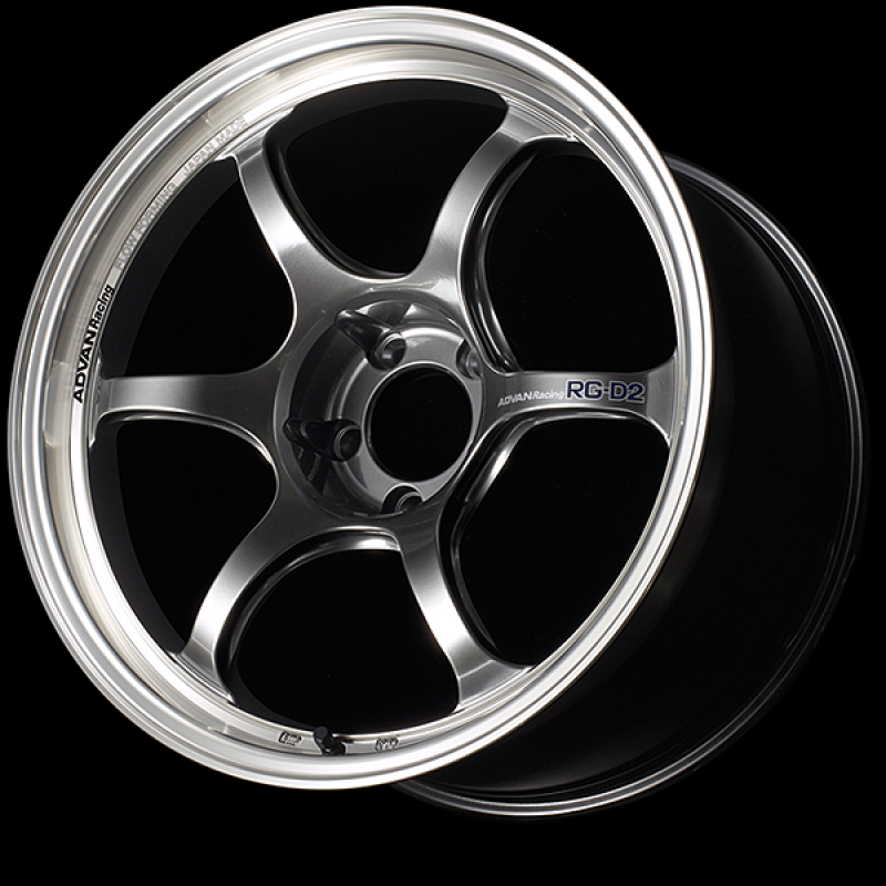 Advan RG-D2 17×7.5 35 4×98 Machining and Racing Hyper Black at Advan Wheels