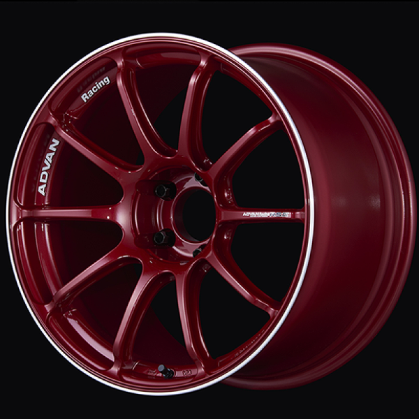 Advan RSIII 18x8.5 47 5x100 Racing Candy Red Advan Wheels