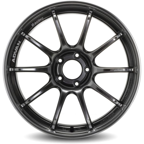 Advan RSIII 18x9 35 5x114.3 Hyper Black Advan Wheels