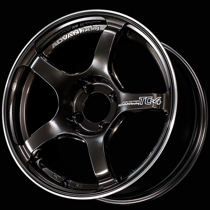Advan TC4 16×8 38 4×100 Racing Black Gunmetallic at Advan Wheels