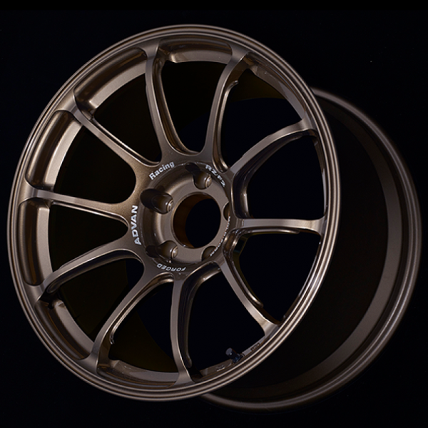 Advan RZ-F2 18x9 +35 5-114.3 Racing Umber Bronze Wheel Advan Wheels