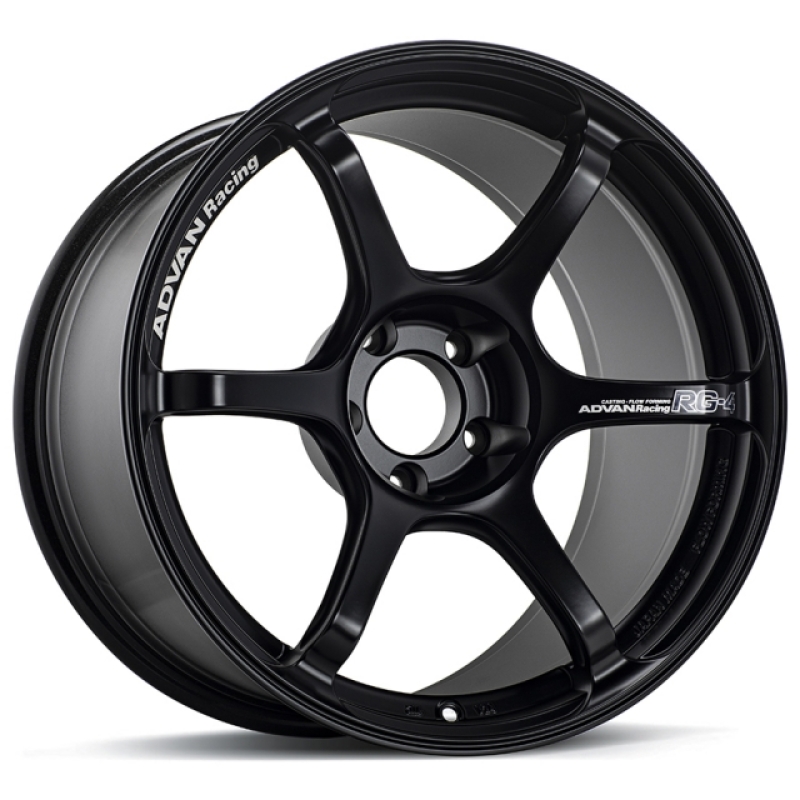 Advan RG-4 17×7 42 4×100 Semi Gloss Black at Advan Wheels