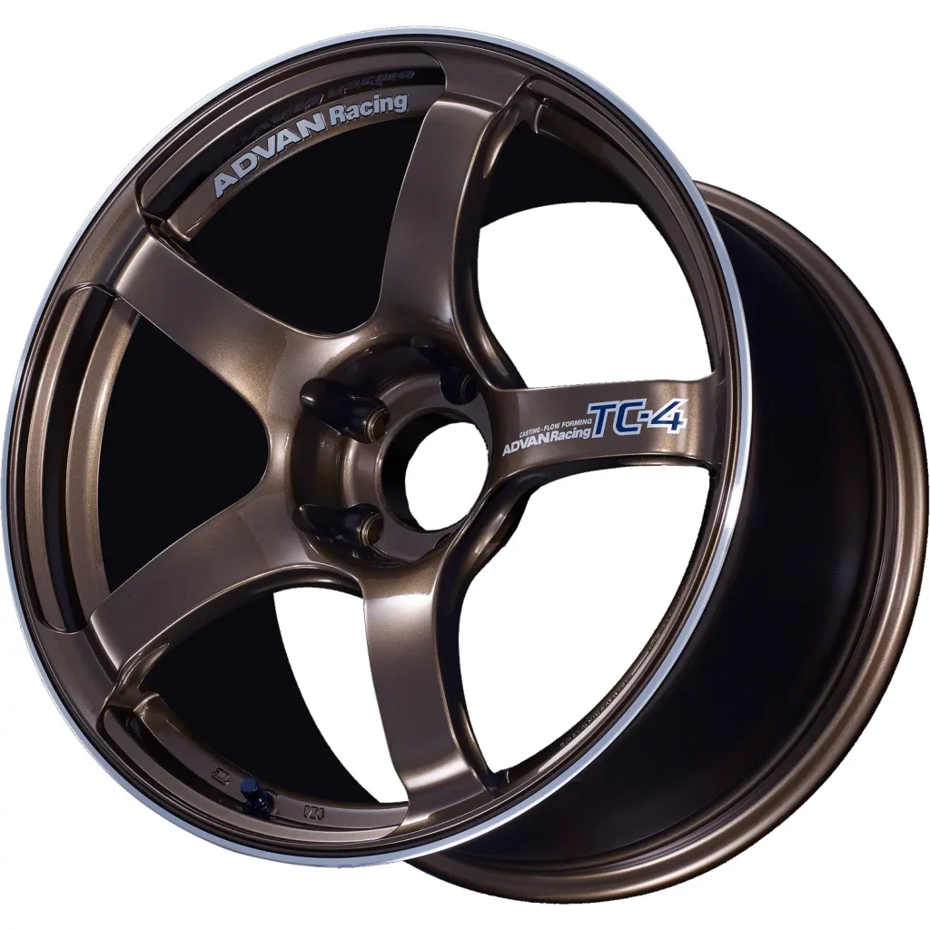 Advan TC4 17×9.0 +45 5-114.3 Umber Bronze Metallic & Ring Wheel at Advan Wheels