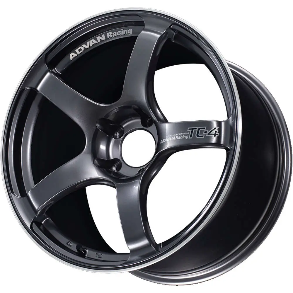Advan TC4 18×10 +25 5-114.3 Racing Gunmetallic and Ring Wheel at Advan Wheels